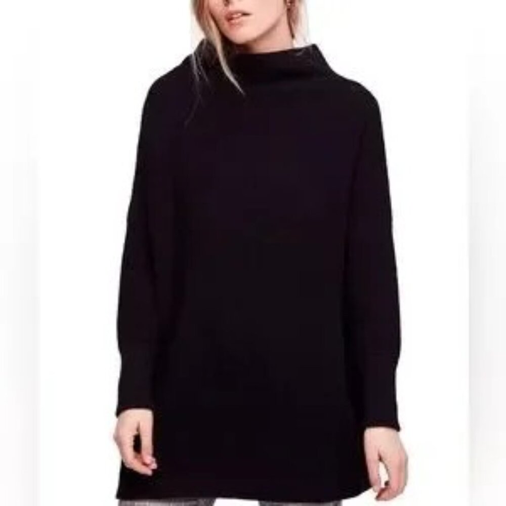 Free People | Ottoman Slouchy Tunic in Black